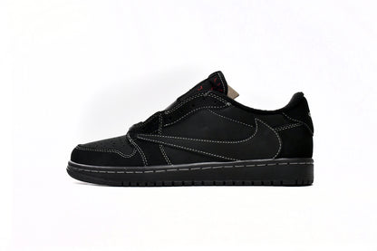 Travis Scott x Air Jordan 1 Retro Low Black Phantom