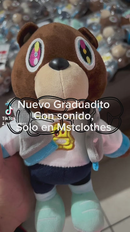 Peluche oso Graduadito Con Sonido a.k.a edgarsito