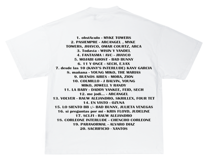Data Tainy Tracklist Tee