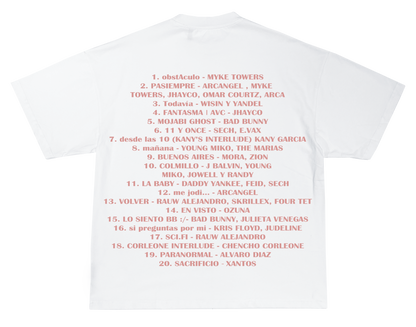 Data Tainy Tracklist Tee